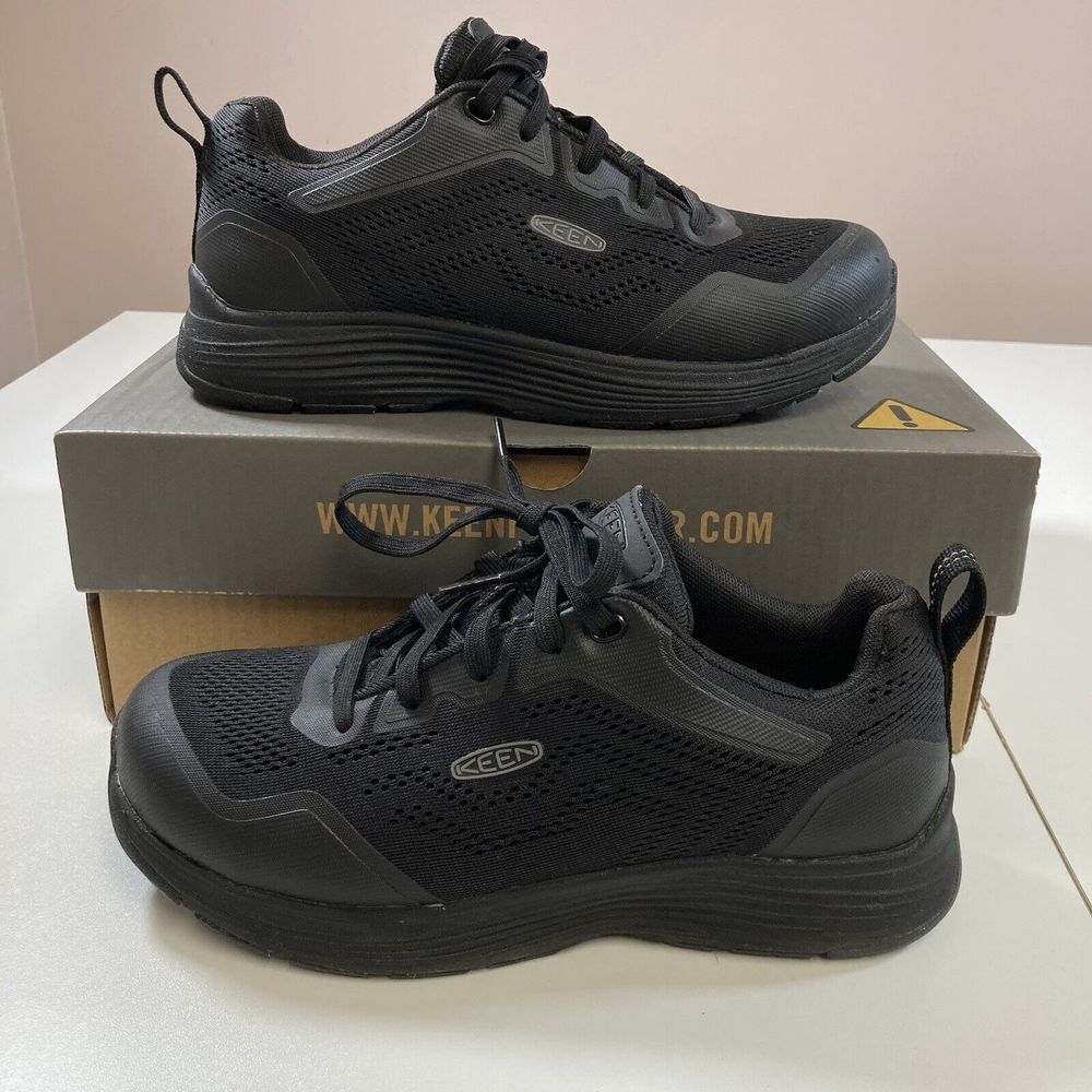Keen Sparta 2 Shoes 7.5D Utility Oil/Slip Resistant EH Aluminum Toe Work Shoe